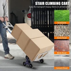 Heavy Duty 2-in-1 Aluminum Hand Truck With Stair Climbing Triangle Wheels – 650 Lb Capacity Convertible Dolly With Dual Handles 10 Heavy Duty 2-in-1 Aluminum Hand Truck With Stair Climbing Triangle Wheels – 650 Lb Capacity Convertible Dolly With Dual Handles -D'Eco Store GUEST e0080367 9890 40f1 950d cf8af5948b14