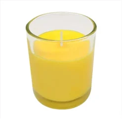 LumaBase Citronella Votive Candles In Clear Glass Holders - Set Of 12 -D'Eco Store GUEST e08d555e 2fdd 4a91 a5cc c6f4cb2b9c35