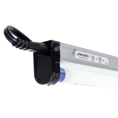 Jump Start JSFS2T T5 2 Foot 6400K Full Spectrum Grow Lamp Fixture With Timer, Electronic Ballast, And 120 Volt 8-Foot Power Cord 1 Jump Start JSFS2T T5 2 Foot 6400K Full Spectrum Grow Lamp Fixture With Timer, Electronic Ballast, And 120 Volt 8-Foot Power Cord