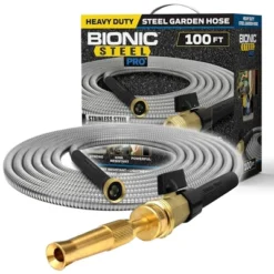 Bionic Steel Pro 304 Stainless Steel Metal Garden Hose With Brass Nozzle 11 Bionic Steel Pro 304 Stainless Steel Metal Garden Hose With Brass Nozzle -D'Eco Store GUEST e353ae4f 125f 4b7c ad90 54e2c2c9d2cf