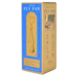 BERNINI LG6752 Pattern Fly Fan: Outdoor Pest Deterrent, No Assembly, Protects Against Flying Insects
