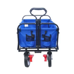 Folding Wagon Garden Shopping Beach Cart (Blue Colour) 9 Folding Wagon Garden Shopping Beach Cart (Blue Colour) -D'Eco Store GUEST e476153e d477 4027 9a3e 80c8144fbc40