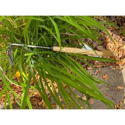 DeWit Cape Cod Weeder – Left-Handed P-Grip Garden Tool, 16" – Ergonomic, Eco-Friendly, Durable Steel Blade 2 DeWit Cape Cod Weeder – Left-Handed P-Grip Garden Tool, 16" – Ergonomic, Eco-Friendly, Durable Steel Blade - Image 2