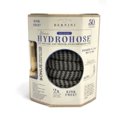 D'Eco Store 14 BERNINI 50' No Kink Woven Hydrohose Black/White