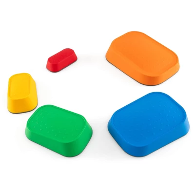 Costway 5 Pcs Balance Stepping Stones For Kids With Non-Slip Surface And Edging 10 Costway 5 Pcs Balance Stepping Stones For Kids With Non-Slip Surface And Edging - Image 10