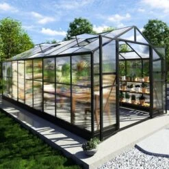 AMERLIFE Polycarbonate Greenhouse, Quick-Connect Frame, 4 Vents, Swing Lock Door 13 AMERLIFE Polycarbonate Greenhouse, Quick-Connect Frame, 4 Vents, Swing Lock Door -D'Eco Store GUEST e9626926 9eb4 46d1 80ee 43d80516db52