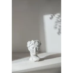 Gulches 11 Inch Gray Greek - Style Cement Head Planter For Indoor & Outdoor Garden Decor 18 Gulches 11 Inch Gray Greek - Style Cement Head Planter For Indoor & Outdoor Garden Decor -D'Eco Store GUEST ea4eafbb 3b00 4ff6 8288 e6cd68bd8cf8