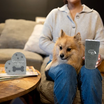 Pavilion Gift Company - Where The Dog Is - 6" Garden Stone - Stepping Stones And Pathways 3 Pavilion Gift Company - Where The Dog Is - 6" Garden Stone - Stepping Stones And Pathways - Image 3