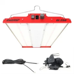 PHANTOM Cultivar GL250 250 Watt 120 Volt Plug LED Aluminum Grow Tent Lamp Compact Plant Light Fixture For Indoor Cultivation, Red 11 PHANTOM Cultivar GL250 250 Watt 120 Volt Plug LED Aluminum Grow Tent Lamp Compact Plant Light Fixture For Indoor Cultivation, Red -D'Eco Store GUEST eea991b4 1bf3 4656 991b ae8137b33ede