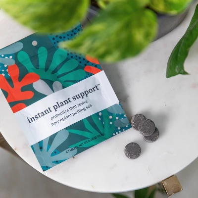 Instant Plant Food 4 Tablet Probiotic Pouch For Houseplants 0.96oz 6 Instant Plant Food 4 Tablet Probiotic Pouch For Houseplants 0.96oz - Image 6