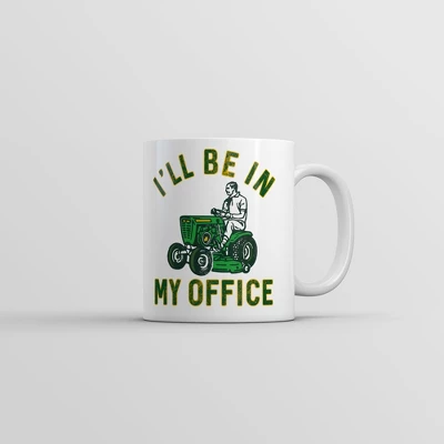 Crazy Dog Ill Be In My Office Mug Funny Novelty Lawn Mower Coffee Cup-11oz 6 Crazy Dog Ill Be In My Office Mug Funny Novelty Lawn Mower Coffee Cup-11oz - Image 6