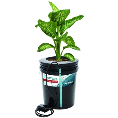 Active Aqua RS5GAL8SYS Root Spa 5 Gallon Hydroponic 8 Bucket Deep Water Culture Grow Kit System With Multi-Purpose Air Hose And Air Pump, Black 3 Active Aqua RS5GAL8SYS Root Spa 5 Gallon Hydroponic 8 Bucket Deep Water Culture Grow Kit System With Multi-Purpose Air Hose And Air Pump, Black - Image 3