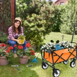 Minimeetall Strap Collapsible Foldable Wagon Cart With Strapping System, Beach Wagon Utility Cart Utility Wagon Grocery Cart For Orange 10 Minimeetall Strap Collapsible Foldable Wagon Cart With Strapping System, Beach Wagon Utility Cart Utility Wagon Grocery Cart For Orange -D'Eco Store GUEST f5546386 eeed 4b5e b81b efaaaa13ca53