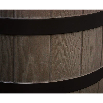 Good Ideas Rain Wizard Water Storage Rain Collection Rain Barrel 40-Gallon Darkened Ribs 5 Good Ideas Rain Wizard Water Storage Rain Collection Rain Barrel 40-Gallon Darkened Ribs - Image 5