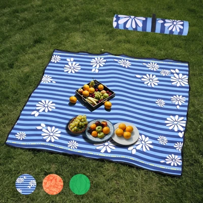 HTUTWOO Collapsible Folding Outdoor Utility Cart Wagon With Bonus Picnic Mat - All-Terrain Beach Wheels, Drink Holders Holds Up To 480 Pounds 7 HTUTWOO Collapsible Folding Outdoor Utility Cart Wagon With Bonus Picnic Mat - All-Terrain Beach Wheels, Drink Holders Holds Up To 480 Pounds - Image 7