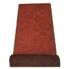 Reversible Rubber Mulch Landscaping Mat Red/Brown - Backyard Expressions