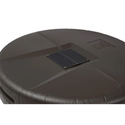 Good Ideas Aspen ECO 50 Gallon Capacity Rain Barrel Water Storage Collector Saver With Brass Spigot And Removable Lid, Oak Brown 1 Good Ideas Aspen ECO 50 Gallon Capacity Rain Barrel Water Storage Collector Saver With Brass Spigot And Removable Lid, Oak Brown