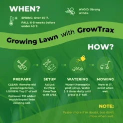 GROWTRAX Tall Fescue Mixture 100 Sq Ft 11 GROWTRAX Tall Fescue Mixture 100 Sq Ft -D'Eco Store GUEST fbfd678d 7326 44f6 ab9a c5a47246ea81
