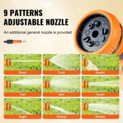 VEVOR Retractable Hose Reel, 65 Ft X 5/8 Inch, 180° Swivel Bracket Wall-Mounted, Garden Water Hose Reel With 9-Pattern Nozzle, Automatic Rewind 12 VEVOR Retractable Hose Reel, 65 Ft X 5/8 Inch, 180° Swivel Bracket Wall-Mounted, Garden Water Hose Reel With 9-Pattern Nozzle, Automatic Rewind -D'Eco Store GUEST fc22c970 4459 4490 9f8a 3fdeed364e23