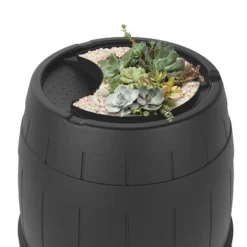 Multy Home LP 39gal Recycled Material Rain Barrel Black With Rust Proof Brass Spigot 13 Multy Home LP 39gal Recycled Material Rain Barrel Black With Rust Proof Brass Spigot -D'Eco Store GUEST febd67dc 51f8 4b1c b7d9 5e61ba18cff7