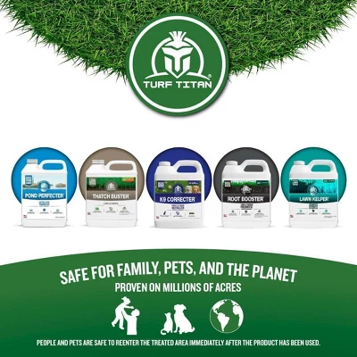 Turf Titan Drought Defender Hose End - Shields Heat And Nutrient Rich Plant Food - Ideal Summer Soil Liquid Fertilizer - 6,000 Sq Ft (32 Oz) 7 Turf Titan Drought Defender Hose End - Shields Heat And Nutrient Rich Plant Food - Ideal Summer Soil Liquid Fertilizer - 6,000 Sq Ft (32 Oz) - Image 7